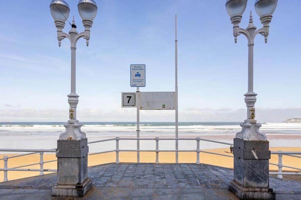 Apartamento Escalera 7 Gijón Exterior foto