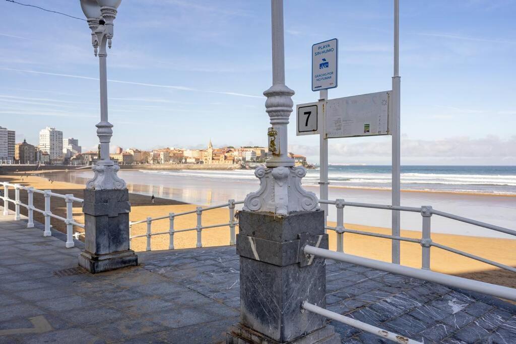 Apartamento Escalera 7 Gijón Exterior foto